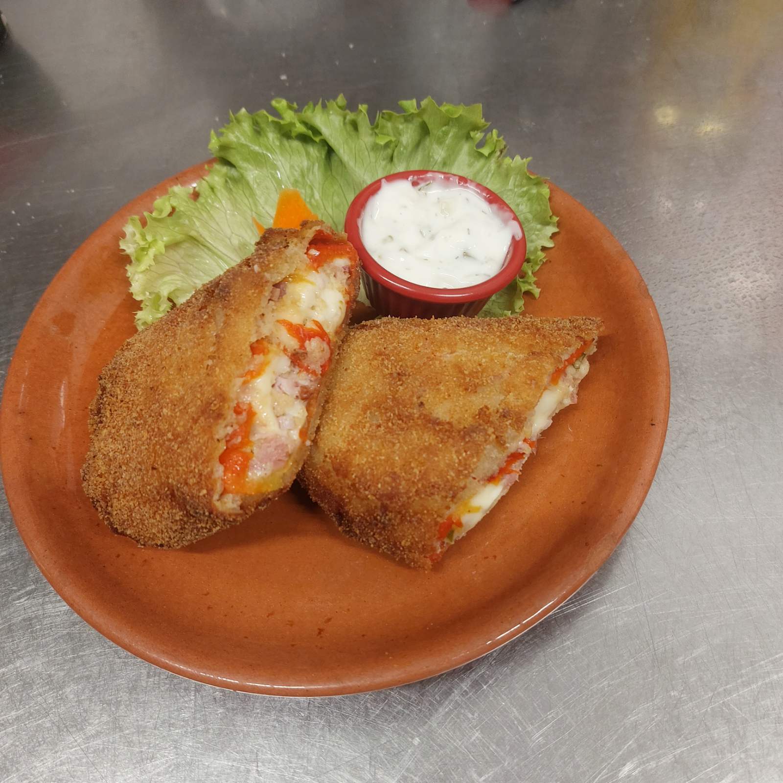 Punjena pohovana paprika